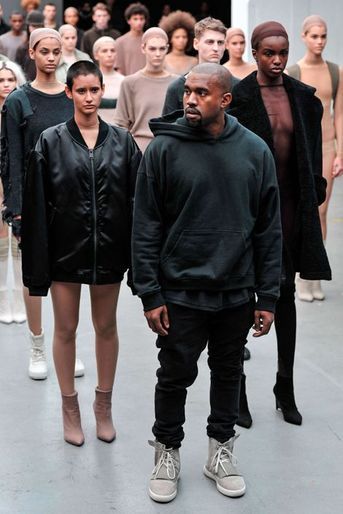Kanye West dévoile sa collaboration avec Adidas à la Fashion Week de New York