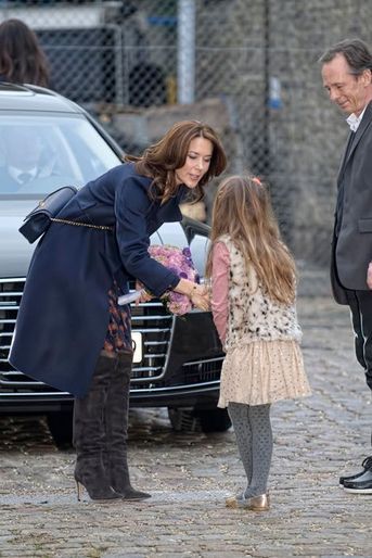 La princesse Mary de Danemark à Copenhague, le 30 janvier 2015