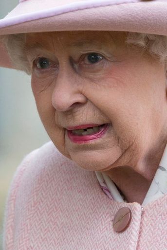 La reine Elizabeth II à Sandringham, le 1er février 2015