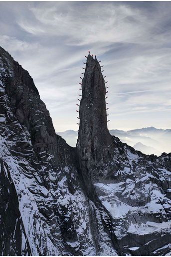 Le Suisse Robert Bösch immortalise l'ascension du Cervin