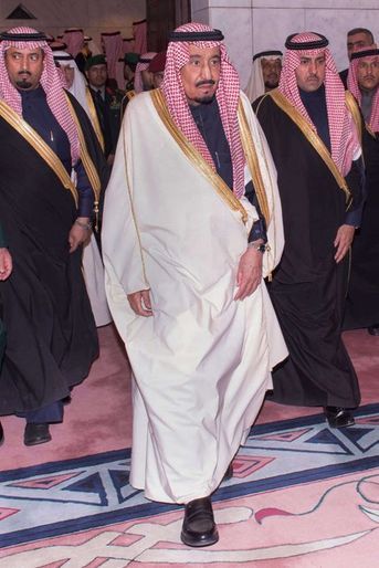 Le roi Salman d&#039;Arabie Saoudite à Riyad, le 24 janvier 2014