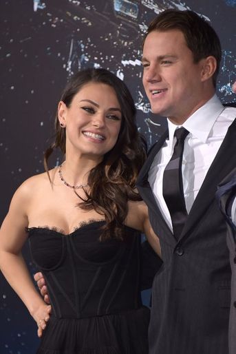 Mila Kunis et Channing Tatum à Los Angeles le 2 février 2015