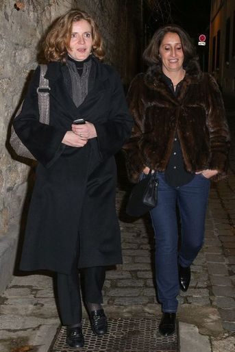 Nathalie Kosciusko-Morizet (à gauche), à Paris le 30 janvier 2015