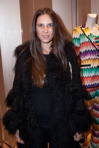 Tatiana Santo Domingo à l’inauguration du nouveau flagship Missoni à Paris, le 27 janvier 2015