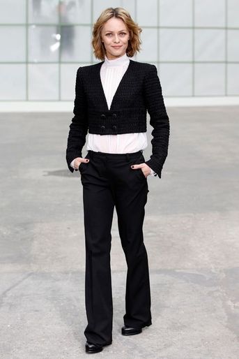 Vanessa Paradis au défilé Chanel Haute-Couture