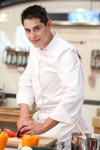 Xavier Koenig 19 ans, Kientzheim, Apprenti au 'Chambard' (deux étoiles), Gagnant d’'Objectif Top Chef'