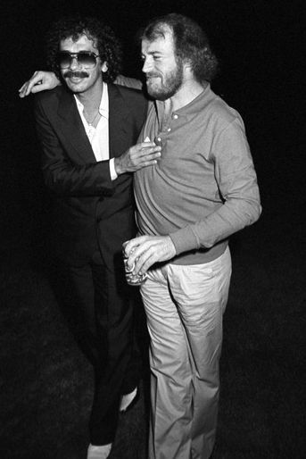 Joe Cocker avec Carlo Santana en 1982