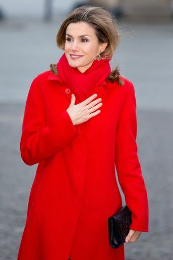 La reine Letizia d&#039;Espagne à Berlin, le 1er décembre 2014