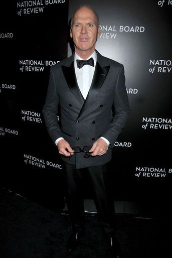 Michael Keaton à New York le 6 janvier 2014