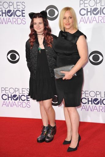 Patricia Arquette et sa fille Harlow à Los Angeles le 7 janvier 2014