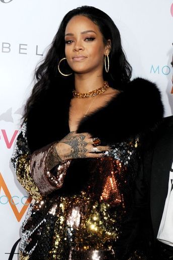 Rihanna à Los Angeles le 22 janvier 2015