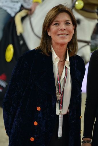 Caroline de Monaco au Gucci Paris Masters à Paris, le 6 décembre 2014