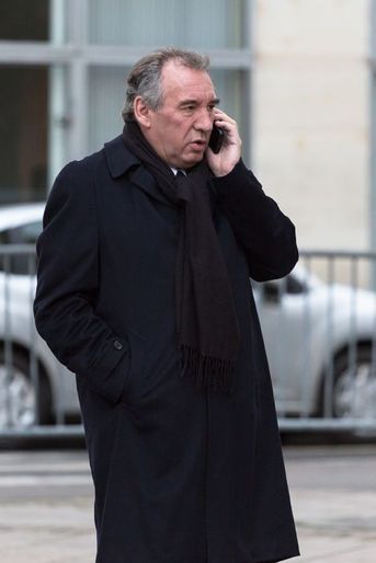 François Bayrou aux obsèques de Jacques Barrot à Paris