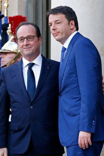 François Hollande et Matteo Renzi