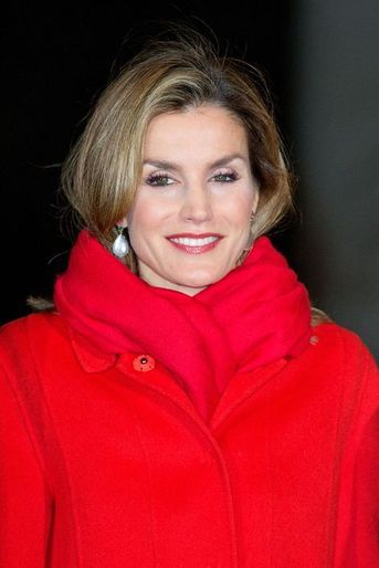 La reine Letizia d&#039;Espagne à Berlin, le 1er décembre 2014