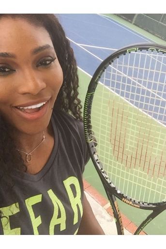 Serena Williams ne pose jamais sa raquette