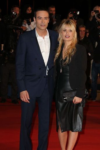 Anthony Delon et sa compagne à Cannes le 13 décembre 2014