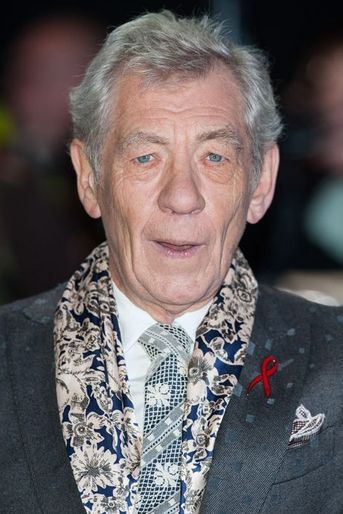 Ian McKellen à Londres le 1er décembre 2014