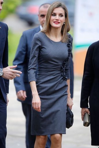 La reine Letizia d’Espagne à Palma de Majorque, le 27 novembre 2014