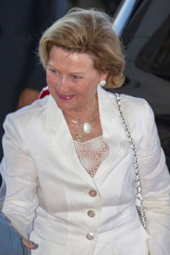 La reine Sonja de Norvège à Bagan, le 3 décembre 2014