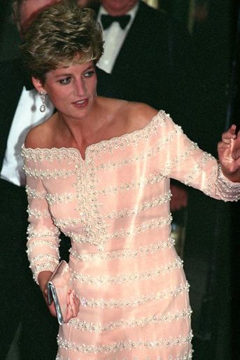 Lady Diana au théâtre Savoy à Londres le 19 juillet 1993