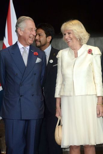 Le prince Charles et Camilla Parker-Bowles à Monterrey, le 5 novembre 2014