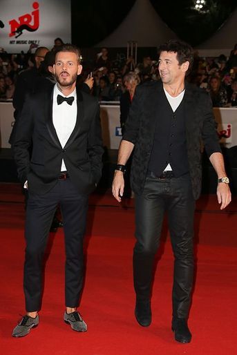 M. Pokora et Patrick Bruel à Cannes le 13 décembre 2014