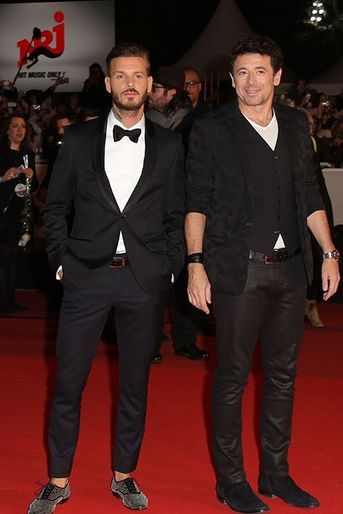 M. Pokora et Patrick Bruel à Cannes le 13 décembre 2014