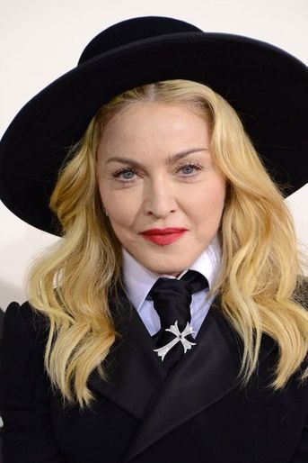 Madonna lors de la cérémonie des Grammy Awards à Los Angeles, le 26 janvier 2014