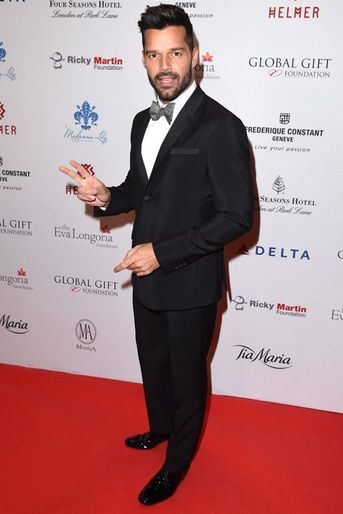 Ricky Martin à Londres le 17 novembre 2014