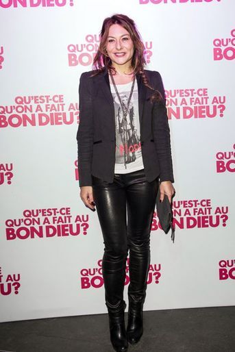 Shirley Bousquet à Paris le 8 décembre 2014