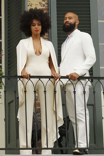 Solange Knowles et Alan Ferguson à la Nouvelle-Orléans le 16 novembre 2014