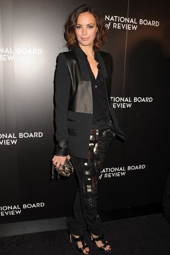Bérénice Béjo en Maxime Simoëns au National Board of Review Awards Gala, en janvier 2014
