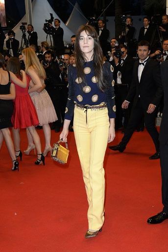Charlotte Gainsbourg lors du festival de Cannes, le 22 mai 2014