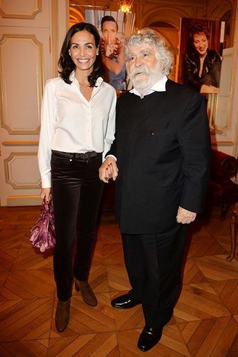 Inès Sastre et Patrick Alès à l&#039;hôtel Régina de Paris le lundi 13 octobre 2014