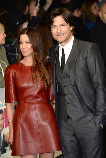 Jason Bateman et son épouse, Amanda Anka, à Londres le 12 novembre 2014