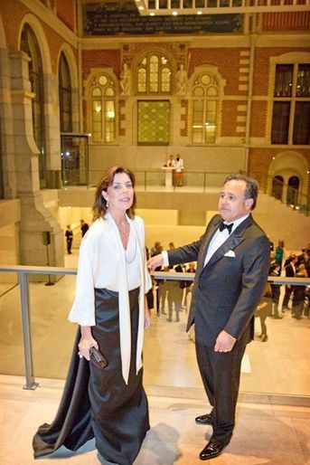 La princesse Caroline de Monaco au Rijksmuseum à Amsterdam pour Amade Pays-Bas, le 7 novembre 2014