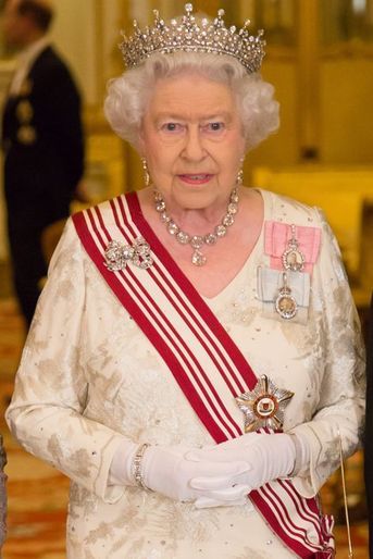 La reine Elizabeth II à Londres le 21 octobre 2014 