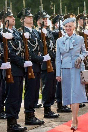 La reine Margrethe II de Danemark en voyage officiel en Croatie, le 21 octobre 2014