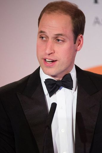 Le prince William à la cérémonie de remise des Tusk Conservation Awards à Londres, le 25 novembre 2014