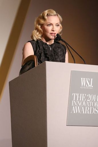 Madonna à New York le 5 novembre 2014