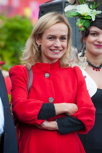 Sandrine Bonnaire, marraine de la Fête des Vendanges de Montmartre 2014