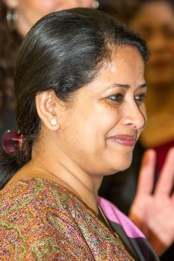 Sharmistha Mukherjee à Oslo le 14 octobre 2014