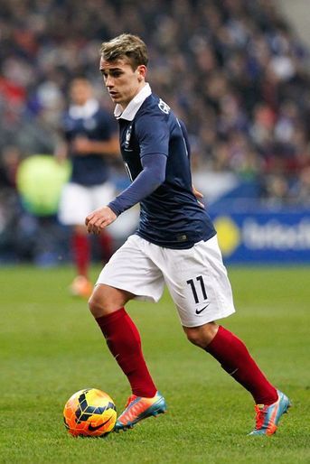 Antoine Griezmann lors du match amical France-Pays-Bas à Paris, le 5 mars 2014