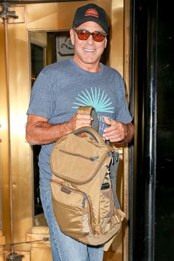 George Clooney dans les rues de New York le jeudi 9 octobre 2014