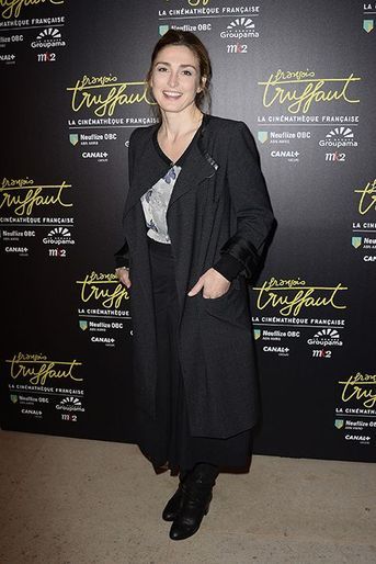Julie Gayet au vernissage de l&#039;exposition François Truffaut, à la Cinémathèque Française, le 6 octobre 2014 à Paris