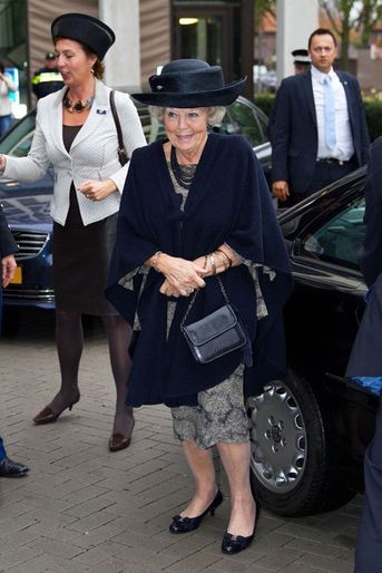 La princesse Beatrix des Pays-Bas inaugure une maison de soins à Eindhoven, le 29 octobre 2014