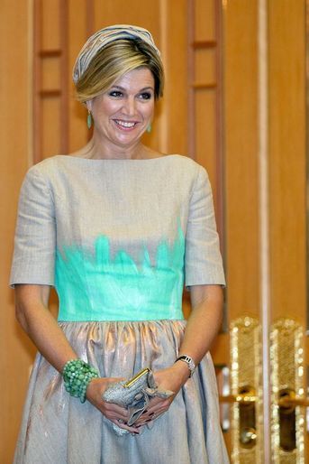 La reine Maxima à Séoul, le 3 novembre 2014 