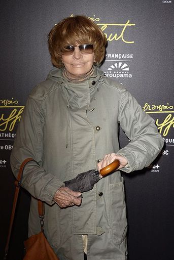 Nadine Trintignant au vernissage de l&#039;exposition François Truffaut, à la Cinémathèque Française, le 6 octobre 2014 à Paris