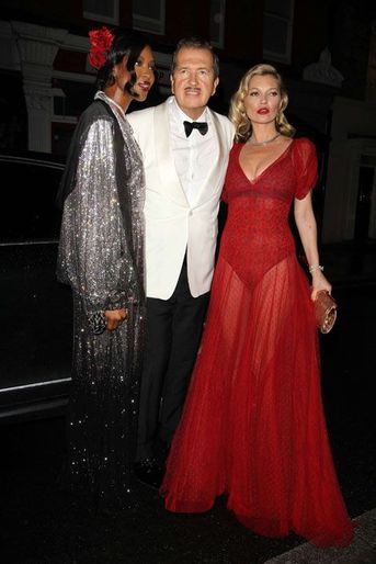 Naomi Campbell, Mario Testino et Kate Moss